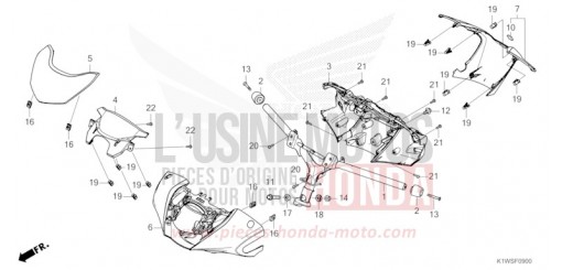 TUBO MANUBRIO/COPERTURA MANUBRIO SH350AS di 2025